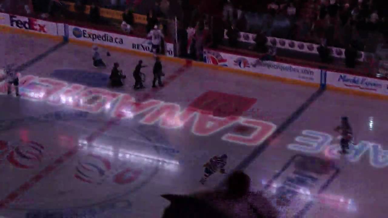 Canadiens montreal game intro pre